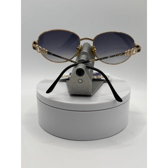 NEW Vintage Sunglasses | Round Metal Style | Grey Fade Lens  | 1980s-1990s |#825 main image 4